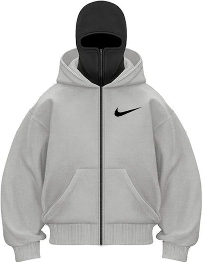NK balaclava hoodie