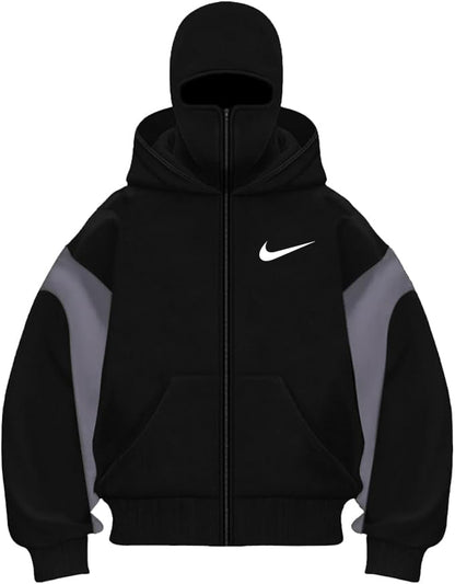 NK balaclava hoodie