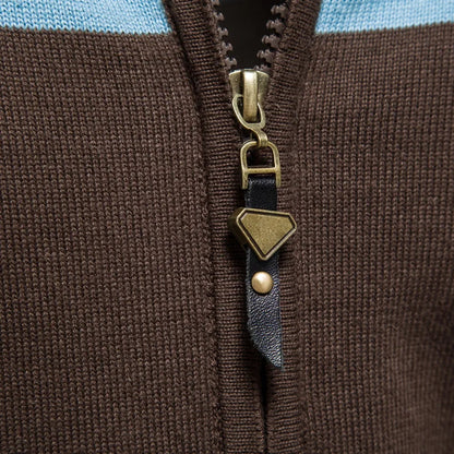 Atlas Retro Striped Bomber Jacket | Ponty