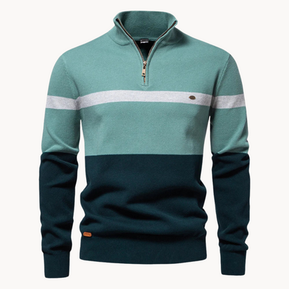 Connor Quarter Zip Sweater | Ponty